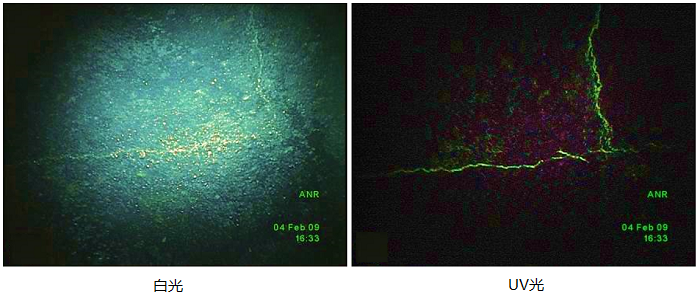 雙光源工業(yè)內窺鏡，白光和紫外光可靈活切換
