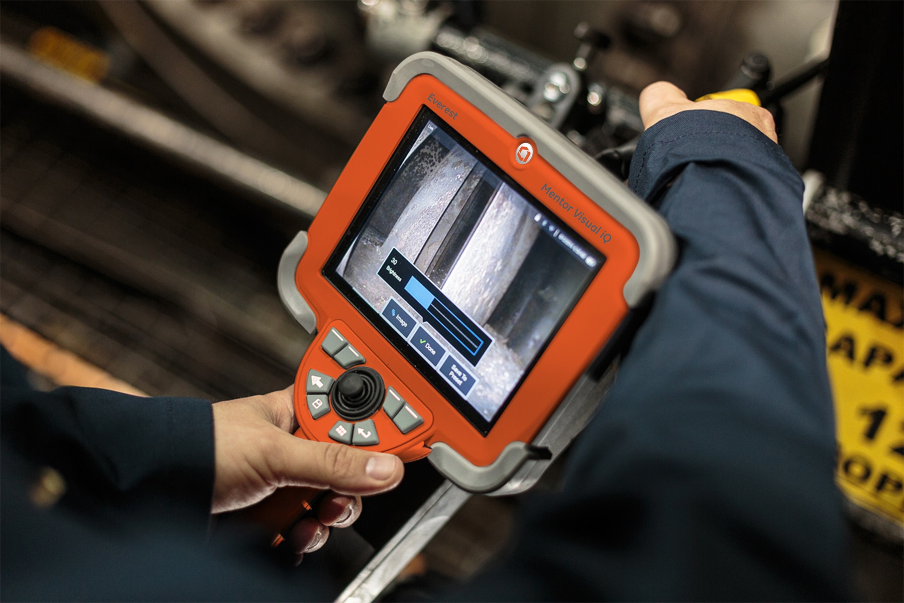 工業(yè)內窺鏡檢測優(yōu)勢1：對內部狀況的無損傷直觀探查