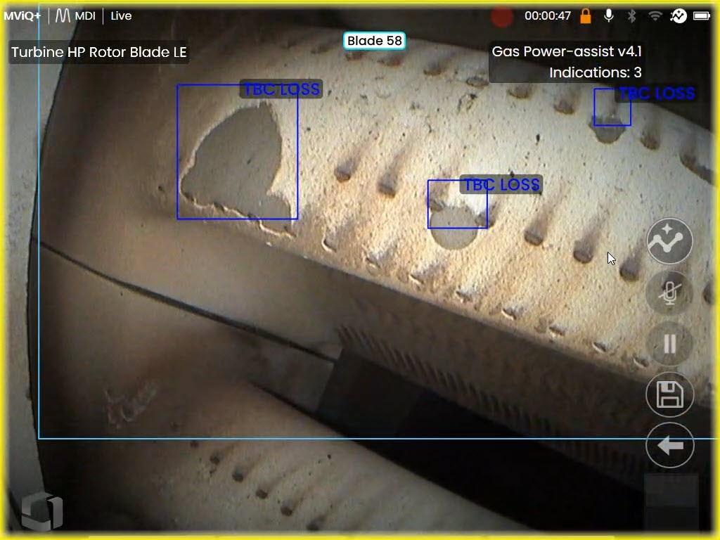 智能識別渦輪葉片上的缺陷